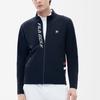 Fila Athletics Logo Print Sports Cotton Jacket Men Jacket Legendary-Blue A11M215906F-NV
