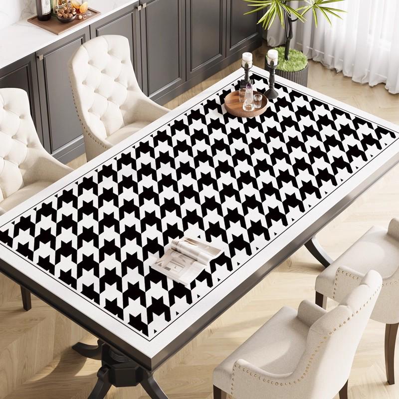 Mantel de Gama Alta Impermeable y Resistente al Calor, Salvamanteles a Prueba de Aceite y Resistente al Desgaste, Protector Antiescarcha para Mesa de Café