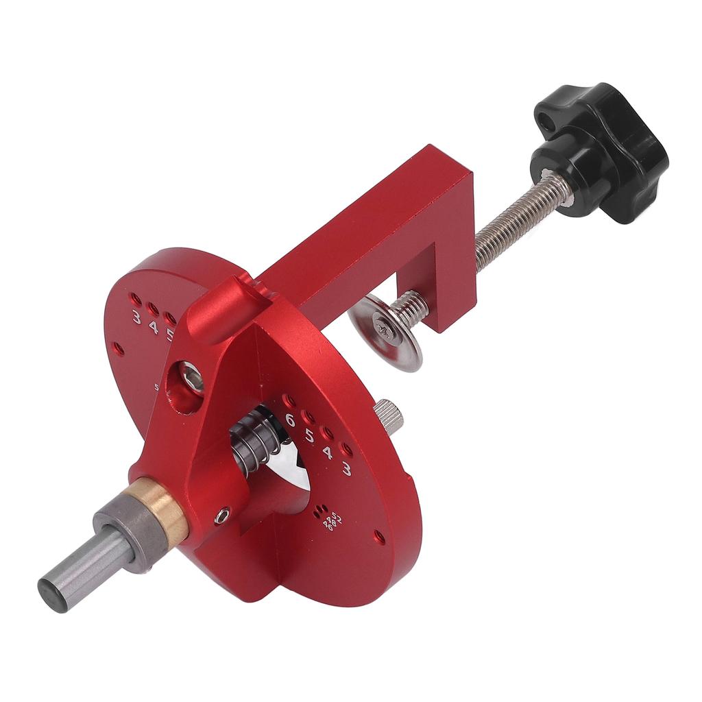 Hinge Drill Locator High Hardness Precise Hinge Hole Jig Practical Woodworking Hole Punch Jig Tool