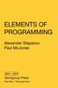 Kniha Elements of Programming