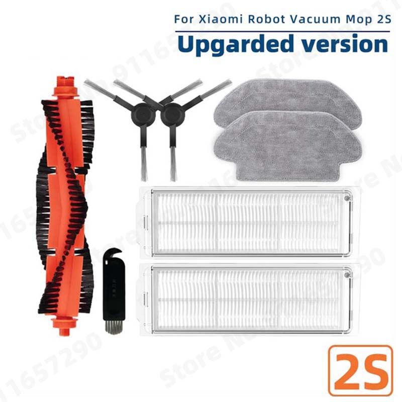 For Xiaomi Mi Robot Vacuum Mop 2S / Mop P / Mop Pro / XMSTJQR2S / STYTJ02YM Replacement Parts Main Side Brush Hepa Filter Mop