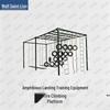 Military Island Landing Obstacle Course Equipment