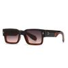 Trendy European-American Square Sunglasses for Women - Model 6035