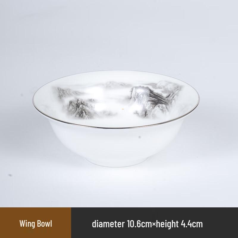 New Chinese Style Ceramic Tableware Set