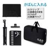 GLEAM music stand music stand with metal carrying 2 music file music clip storage bag reading writing spectrum music stand - bag, functions, included,