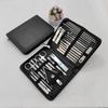 30-Piece Stainless Steel Manicure & Pedicure Set with Nail Clippers, Eyebrow Tweezers, and Blackhead Tools