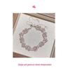 Zircon Pearl Double-Layer Pull-Out Bracelet - Light Luxury Retro Chinese Style Exquisite Jewelry.