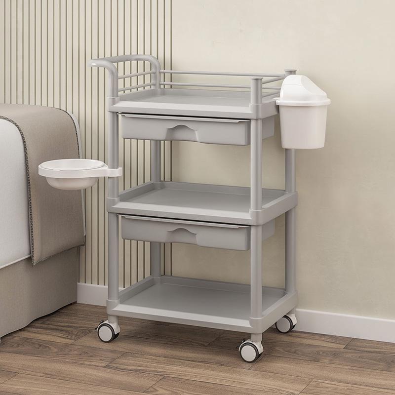 Multi-Layer Salon Cart for Beauty, Nail, Hair, Eyelash Tools Organization