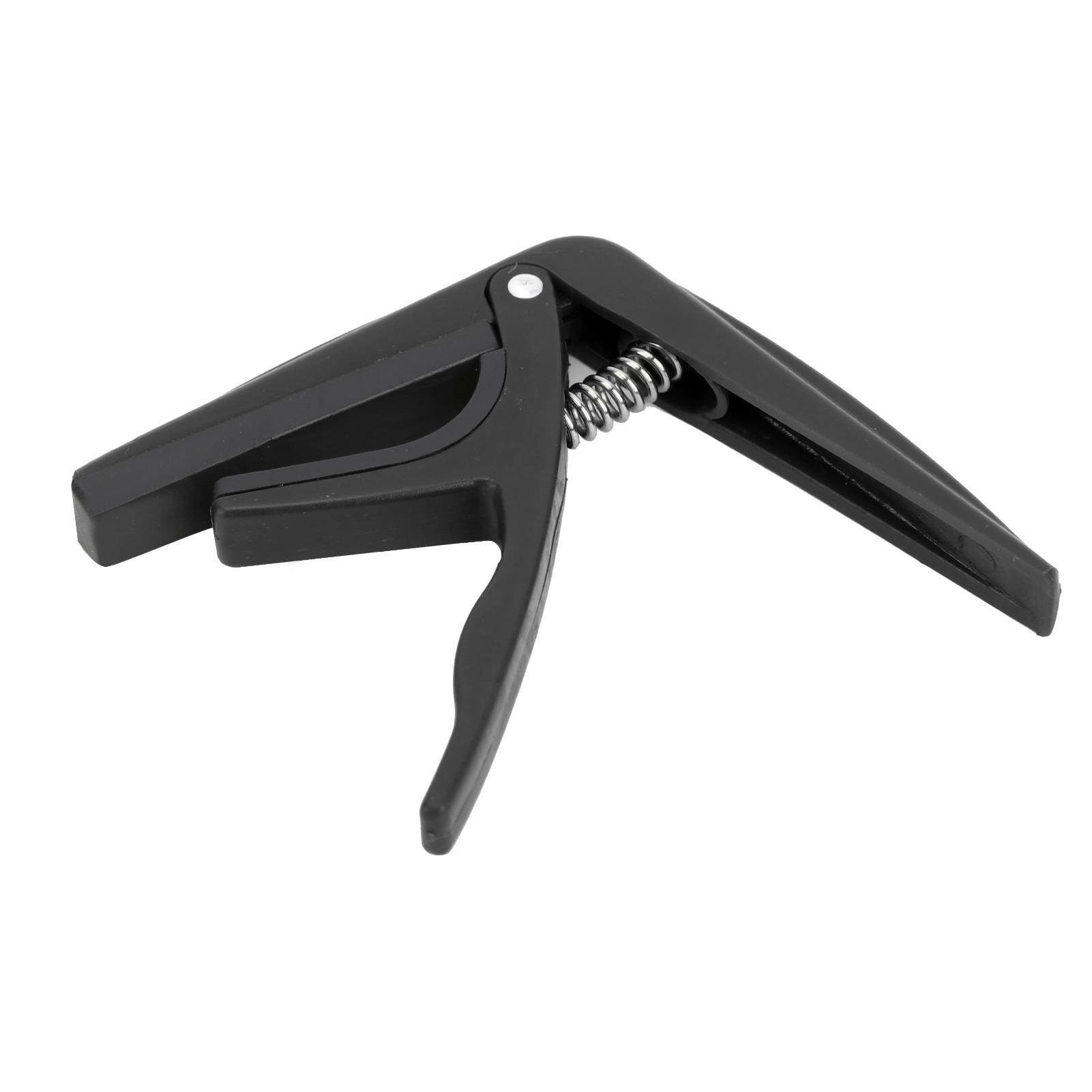 Capo Ukulele Plastic Instrument de Ajustare a Tonalității cu Arc Accesorii Instrumente cu Coarde Roz negru