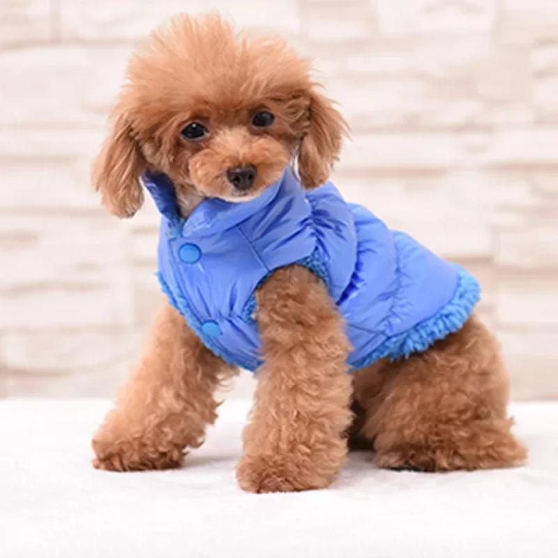 Winter Dog Costume Clothing Dogs Coat Jacket Puppy Clothes Pet Outfits Warm Vest for Small Medium Dog