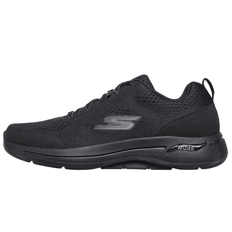Skechers GOwalk Arch Fit-Idyllic Прочные Нескользящие Амортизирующие Низкие Беговые Кроссовки Мужские кроссовки Черные 216116-BBK 44