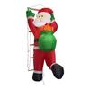 Christmas Inflatables Santa Outdoor Decorations Cute for Lawn Courtyard Home