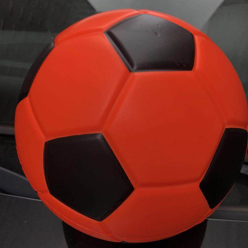 12.5CM Diameter Football Basketball 5.5 Inch PU Sponge Solid Soft Ball Indoor Children Toys Interactive Indoor Silent Ball