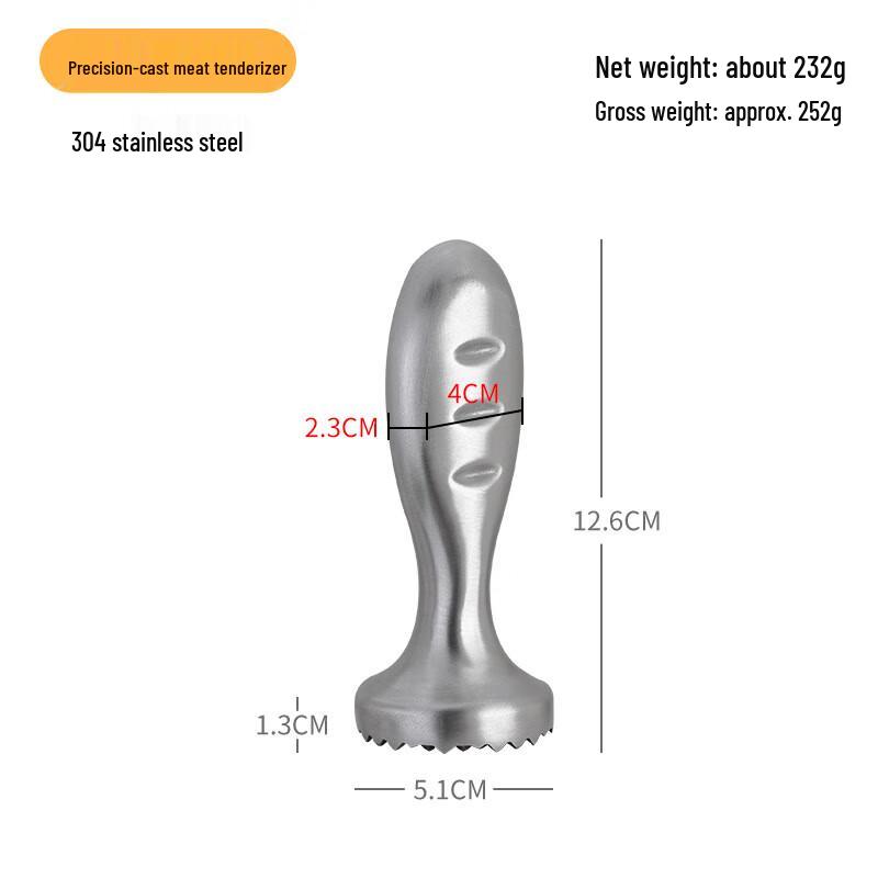 304 Stainless Steel Meat Tenderizer Hammer