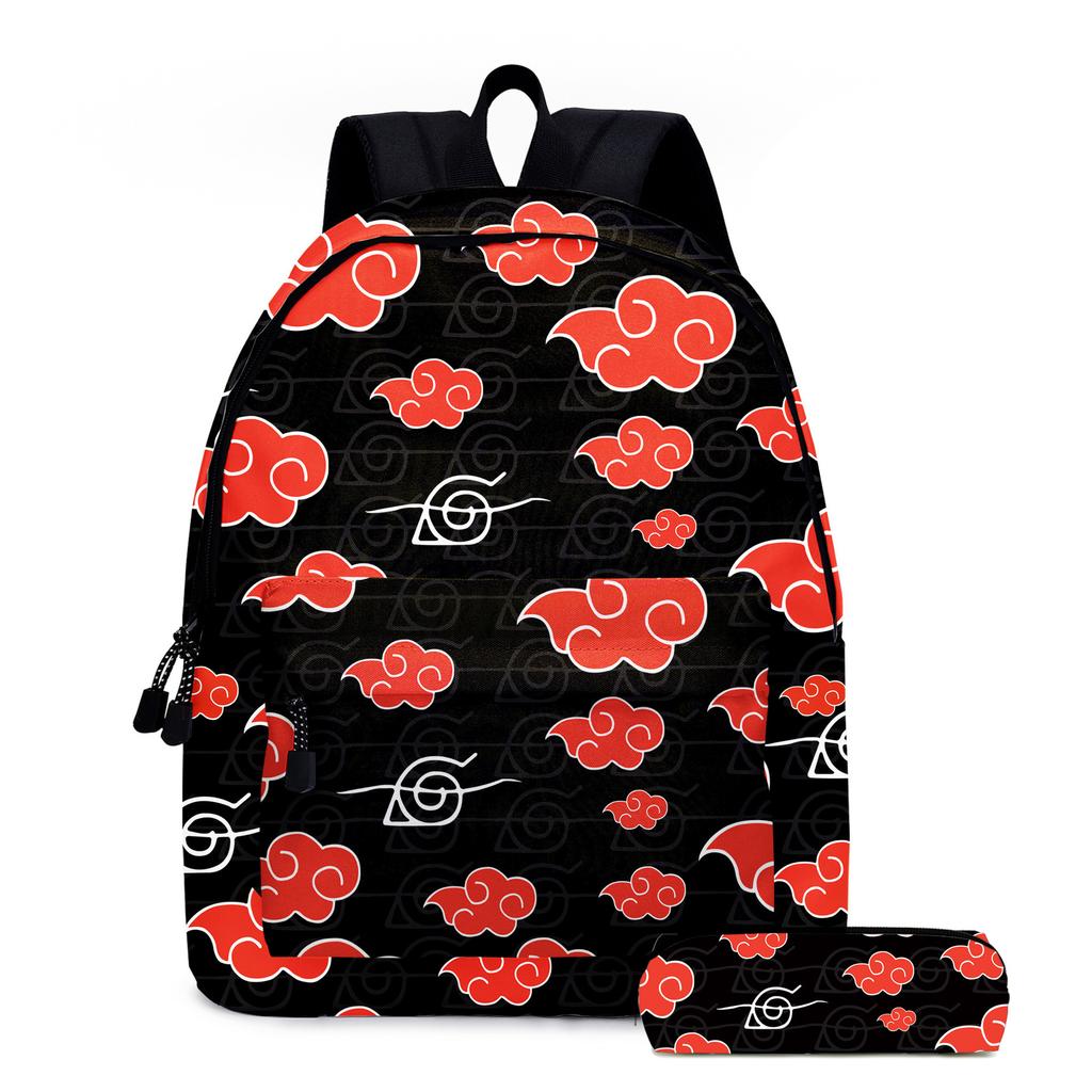 Naruto Backpack Naruto Two-Piece Set Elementary And Secondary School School Bag Children'S Backpack