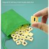 2-4 Players English Spelling Puzzle Game Educational Travel Alphabet Scrabble Fun Learning Toy Perfect for Family Game Night