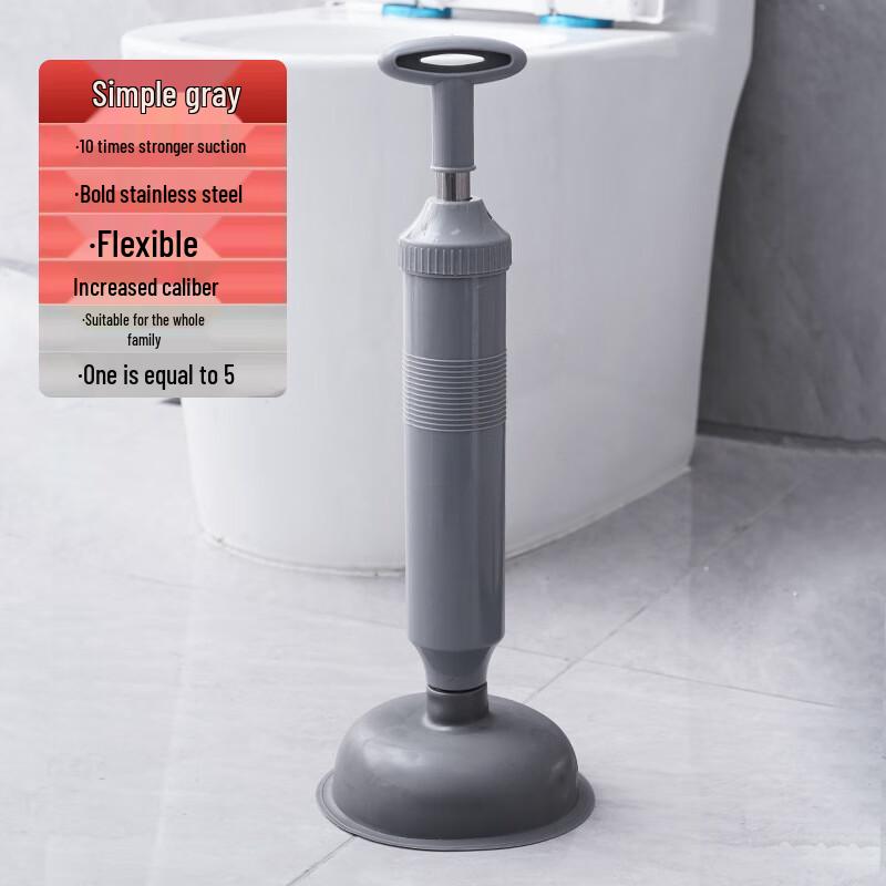 Household Toilet Plunger and Dredger Kit