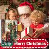 2D Advent Calendar Box, Christmas Countdown Calendar (with Dragon Decorative Toy), 24-Day Christmas Advent Calendar, Christmas Tree Decoration