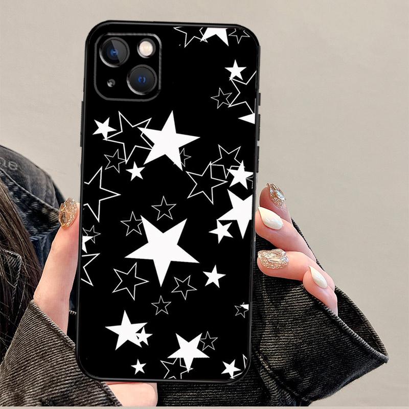 STARS COLOURFUL Phone Case For iPhone 17 Pro Max 14 13 12 11 15 16 Pro Max mini 15 Plus 16e 17 Air Cover