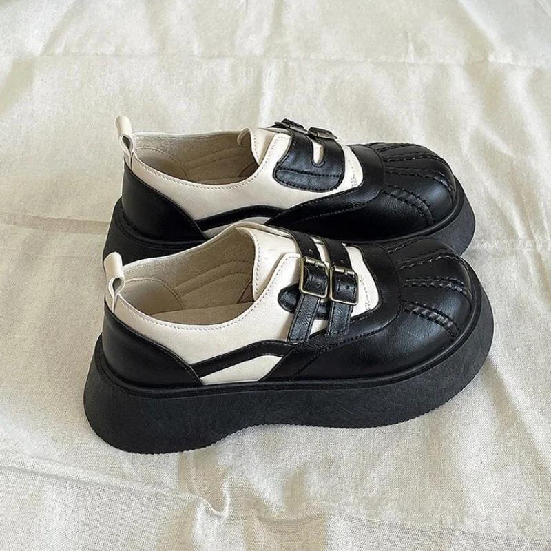 

Женские туфли-лодочки Новые черные матовые туфли Мэри Джейн в стиле ретро с мягкой подошвой Модные универсальные туфли в японском стиле Лолита с бантом Zapatos De Mujer 41