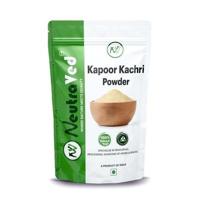 Poudre de Kapoor Kachri NeutraVed - 100g | Kapur Kachri Pour Cheveux Et Kapoor Kachri Pour Peau- 100g