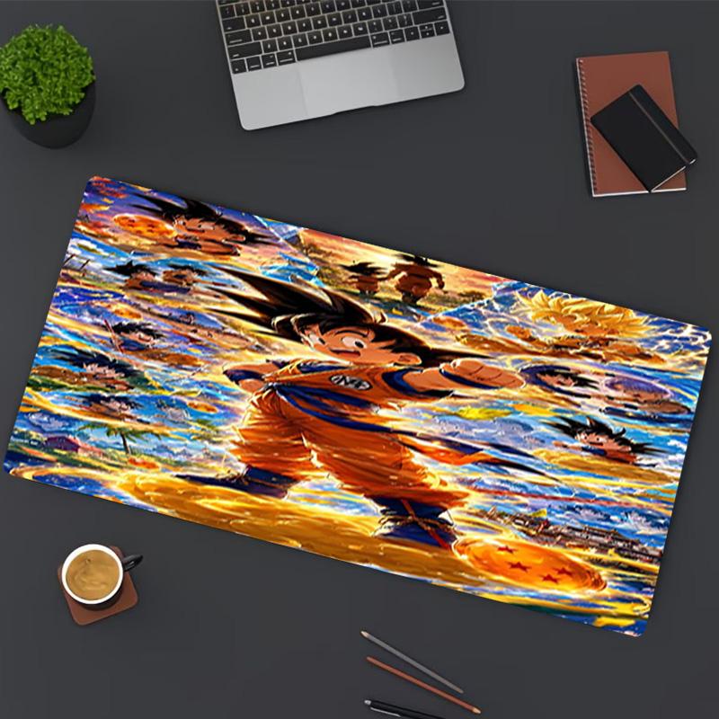 DRAGON BALL Print Mouse Pad, for Keyboard Pad Laptop PC Mat for Office Home Use, Desk Decor, Perfect Birthday Gift for Gamers