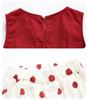 Girls' Summer 3D Mushroom Sleeveless Vest & Polka Dot Wide-Leg Pants Set