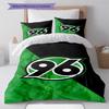 Hannover 96 Pattern Bedding Set Quilt Cover Pillowcase Home Decor Gift (1 * duvet cover + 2 * pillowcase, without core)