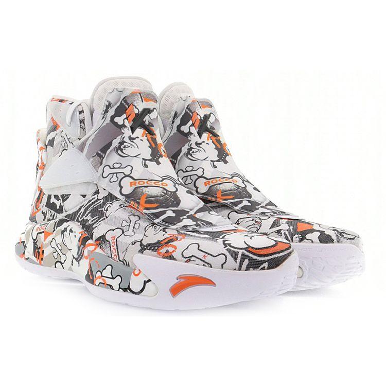 Anta KT5 Rocco Men Sneakers Grey White Black 112011101X-18