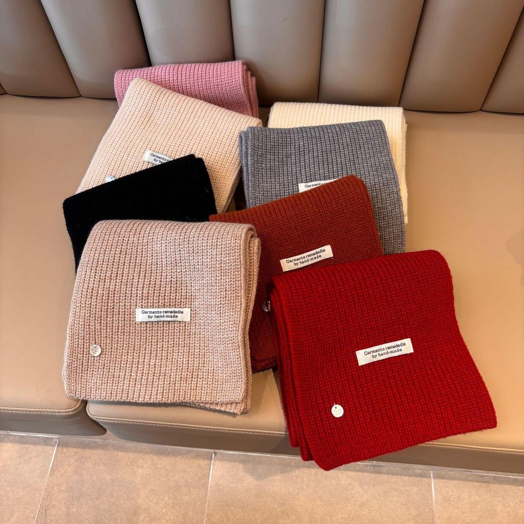 2025 Herbst/Winter Damen Vielseitiger Wollstrickschal - Weich, Warm und Stilvoll Hochwertiger Nackenwärmer