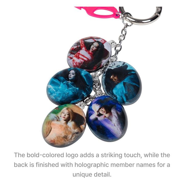 KATSEYE WILD Holographic Member Keyring