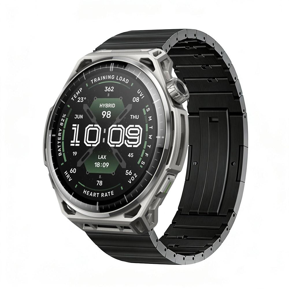 Correa de Titanio de 22 mm para Amazfit Balance 3/Bip Max/Bip 6/Helio Pulsera de liberación rápida Accesorios para Amazfit Active Max