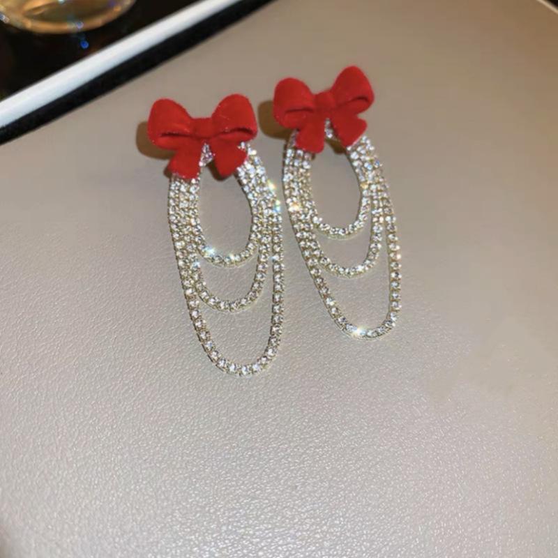 Chic European & American Tassel Earrings: Trendy, Long Dangle Design To Flatter Your Face - Versatile Statement Jewelry for Women