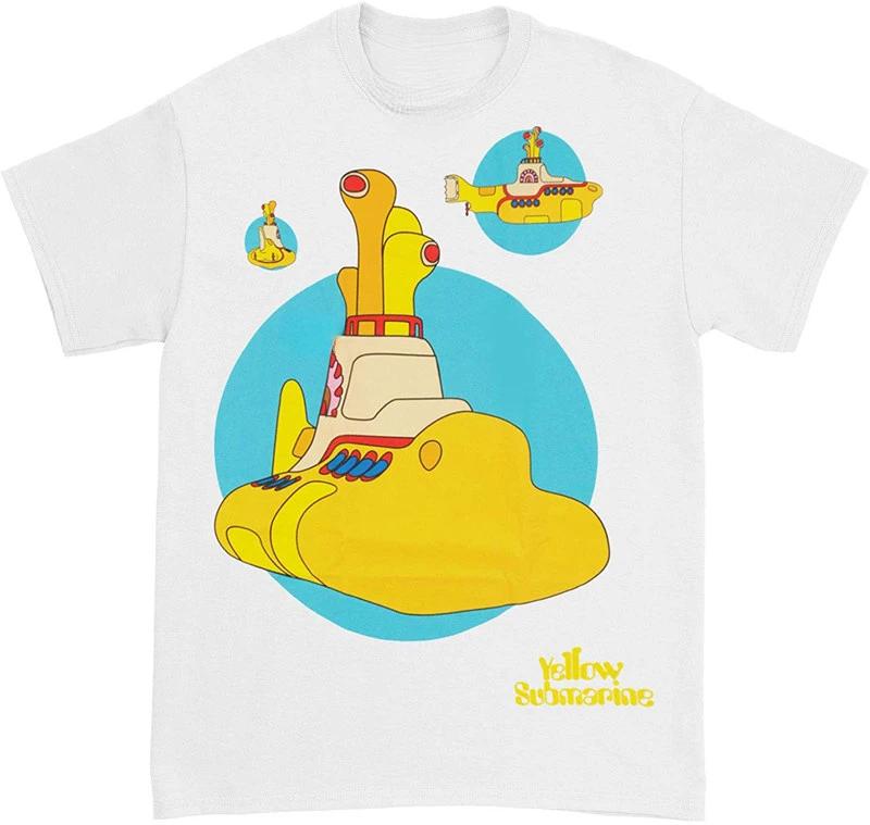 The Beatles Yellow Submarine Is A Casual T-shirt and Luxury Band Brand for Both Men and Women