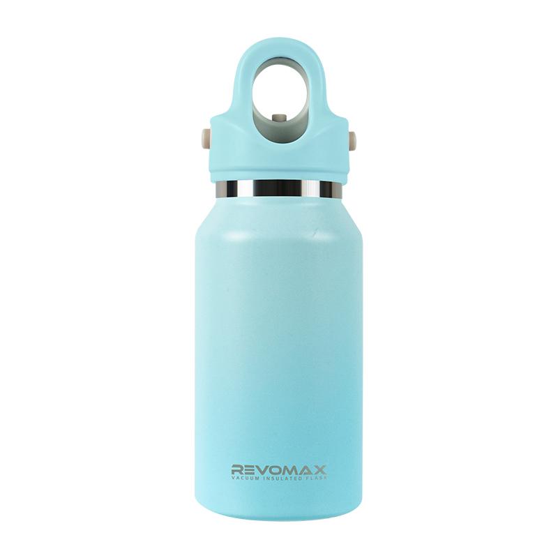 RevoMax 266ml 9oz 316L Double Wall Thermos Sports Bottle 18/10 Stainless Steel Vacuum Flask Insulated Tumbler, Leak Proof