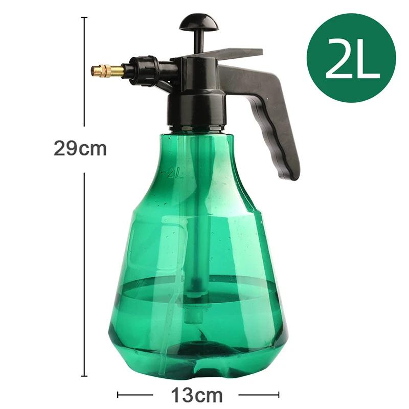 Flower Watering Pot with Column Pattern Air Pressure Spray Nozzle Spray Bottle Sprayer Planting Garden Watering Irrigation
