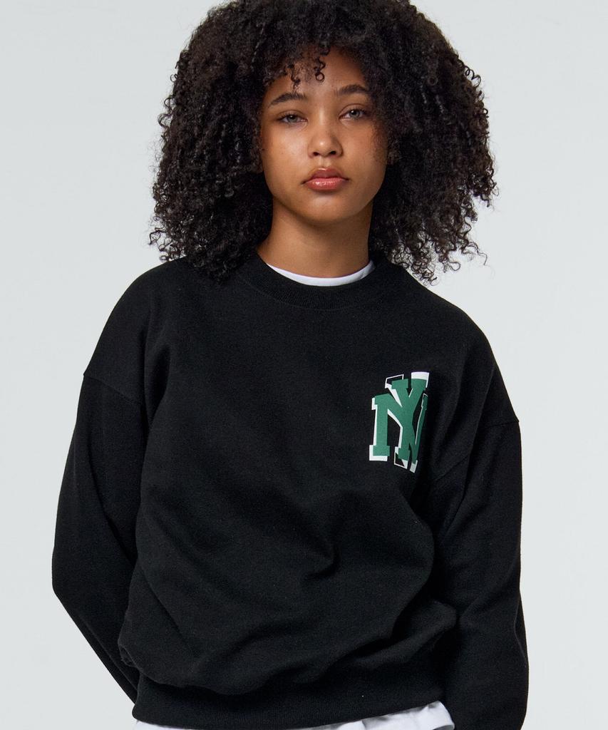 PAPERBOY Ny Simple Logo Sweatshirt - Black