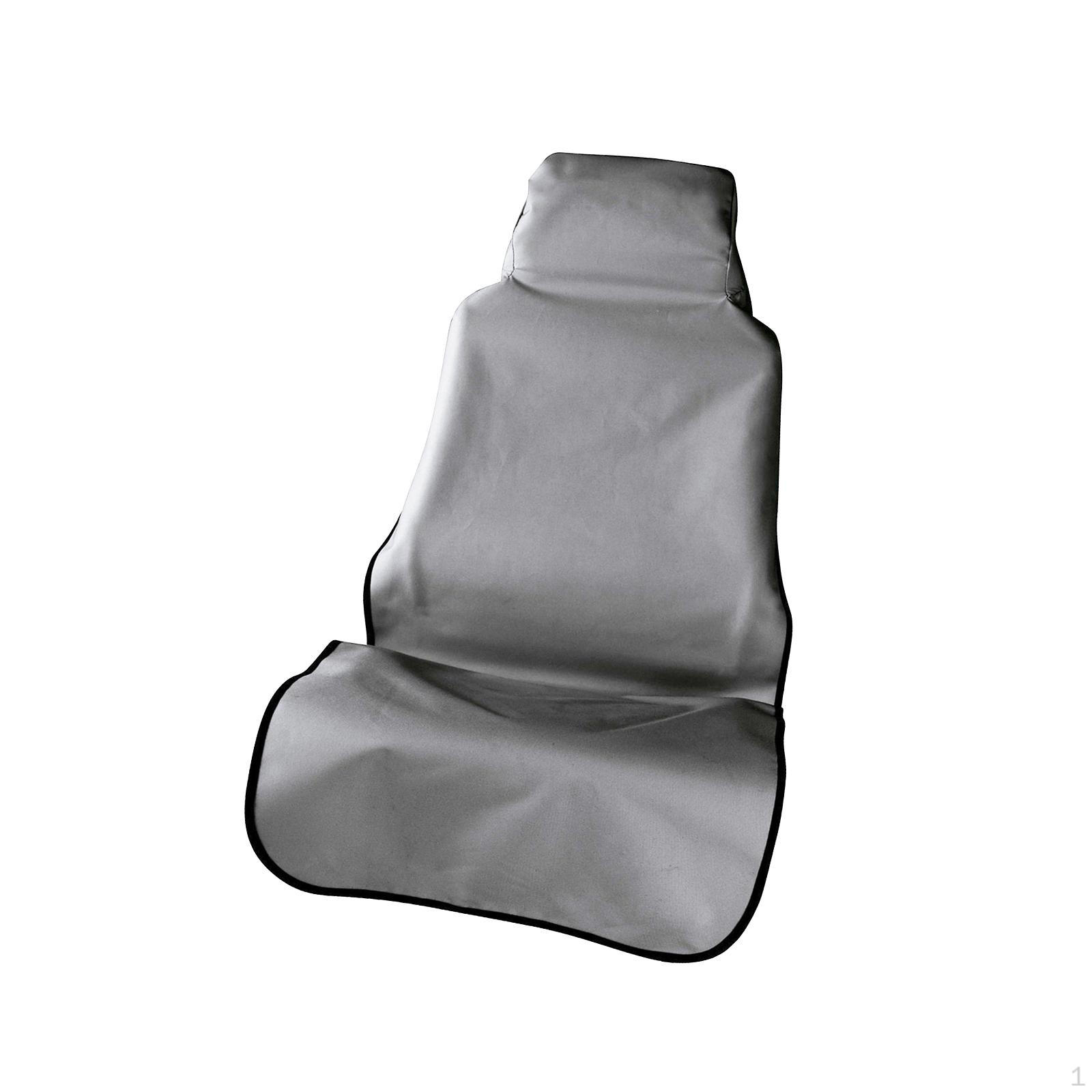 Dog Car Seat Cover Single Protector Wear Resistant Water Oxford Cloth Durable Pet серый