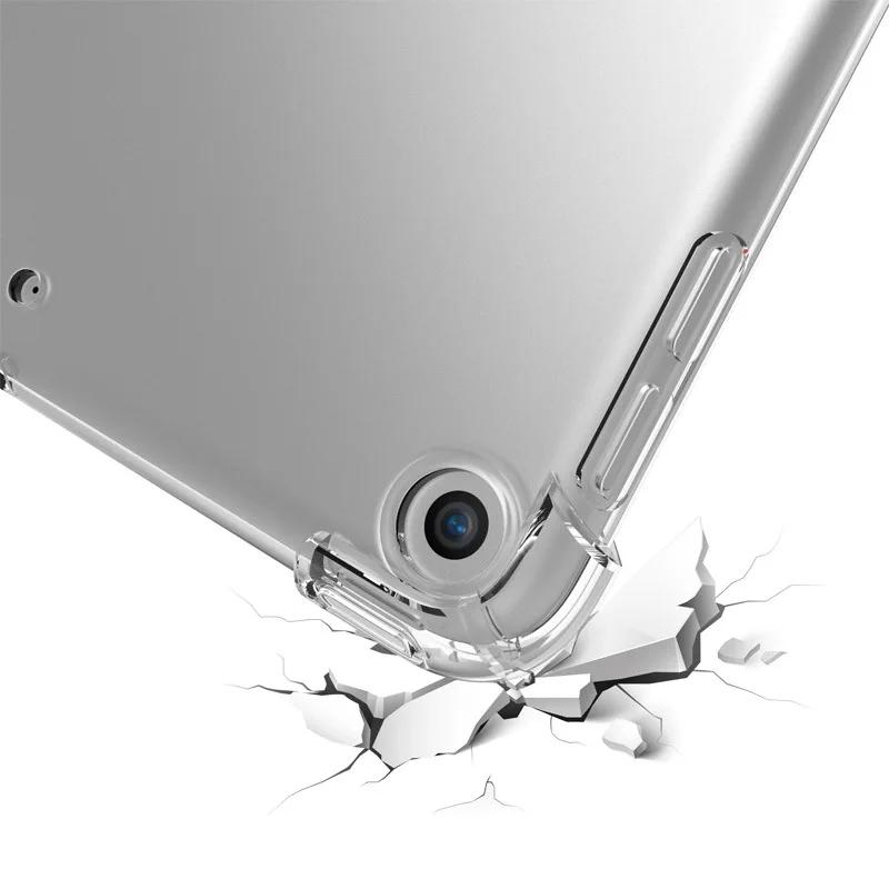 Hülle für iPad 10.2 2019 Stoßfeste Ecken TPU-Abdeckung für iPad 9.7 2017 2018 Air 2 1 Pro 9.7 11 10.5 12.9 Mini 2/3/4/5 Funda
