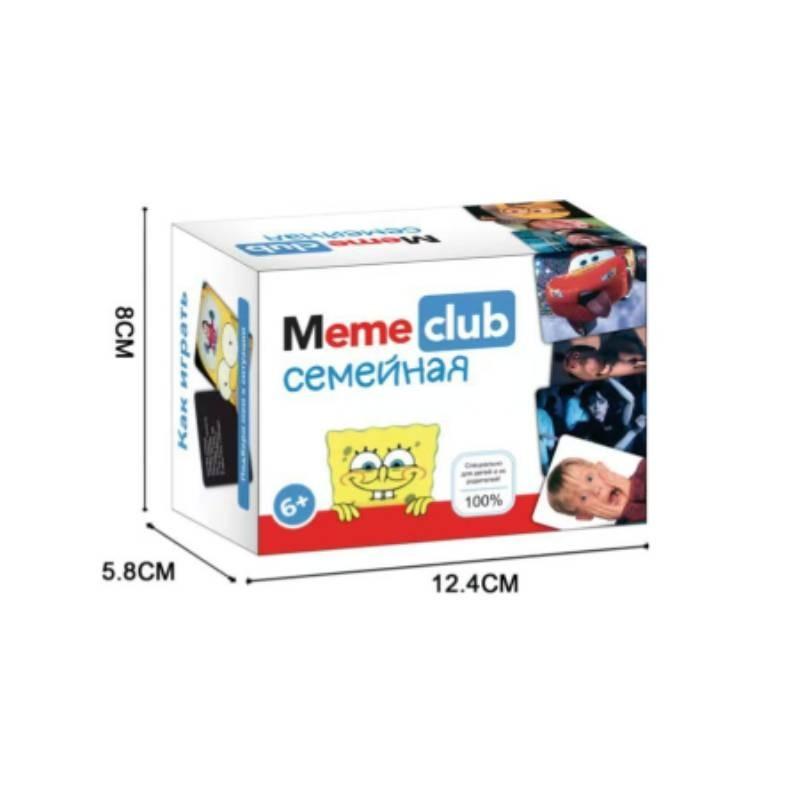 Version Russian Meme Club Card Strategy Game Suitable For Party Interactions And