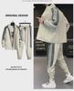 Men's 2023 Casual Sportswear Set: Trendy Spring/Autumn Running Jacket and Pants