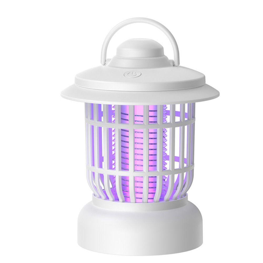 Portable Electric Camping Light Purple Light Mosquito Trap Easy To Use Mosquito Lamp  Outdoor