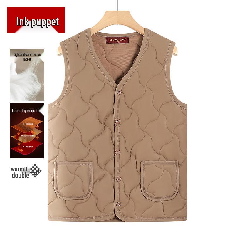 Mo Ou Damen Gepolsterte Warme Weste