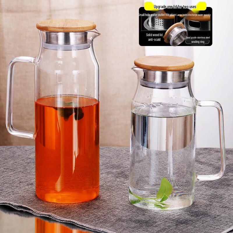 Shangqi High Borosilicate Glass Water Pitcher
