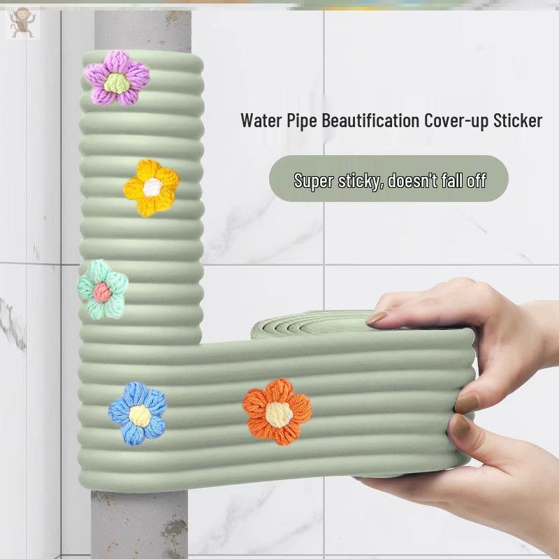 Decorative Sleeve for Concealing Gas and Downpipes