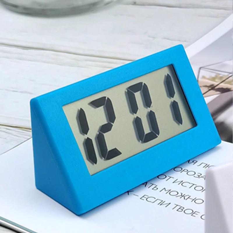 Mini Portable Desktop Clock: Cute, Simple, Small Table Clock for Students - Ideal as a Tabletop Ornament or Desk Accessory.