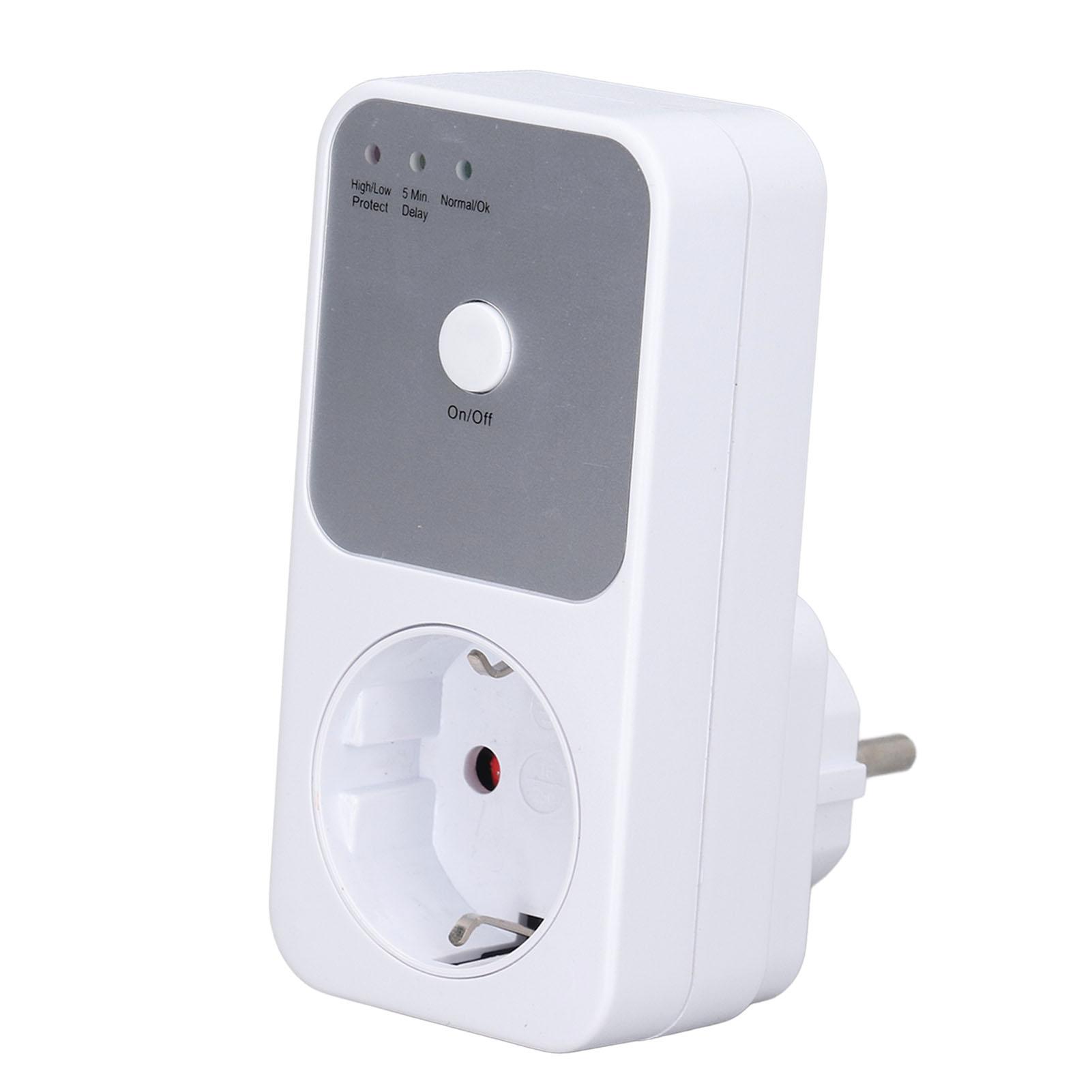 

Розетка із захистом від перенапруги Розетка для електроприладів Затримка 175‑ 5-6 хвилин