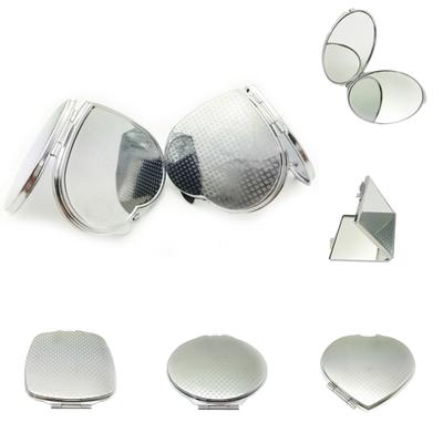 1Pc Portable Makeup Women Cosmetic Double Side Folding Traveling Pocket Mirror