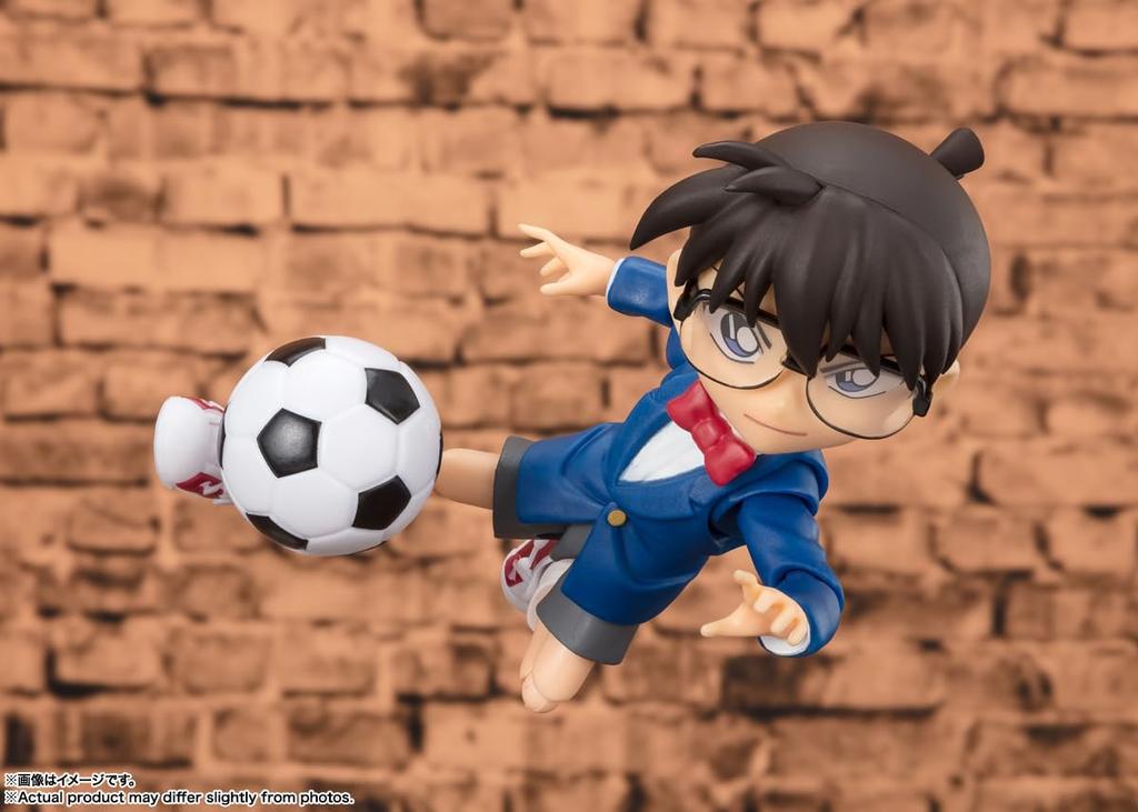 TAMASHII NATIONS Detective Conan Edogawa Conan 90mm ABS PVC Painted Action Figure S.H.Figuarts -Resolution Arc- Approx. &