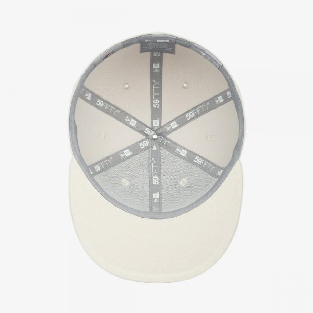 New Era New York Yankees Basic Outline Fitted Cap Stein 14881540